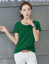 Load image into Gallery viewer, 2020 tshirt  women t shirt brown  friends new hot style letter friends print short   sleeve  t-shirts Europe
